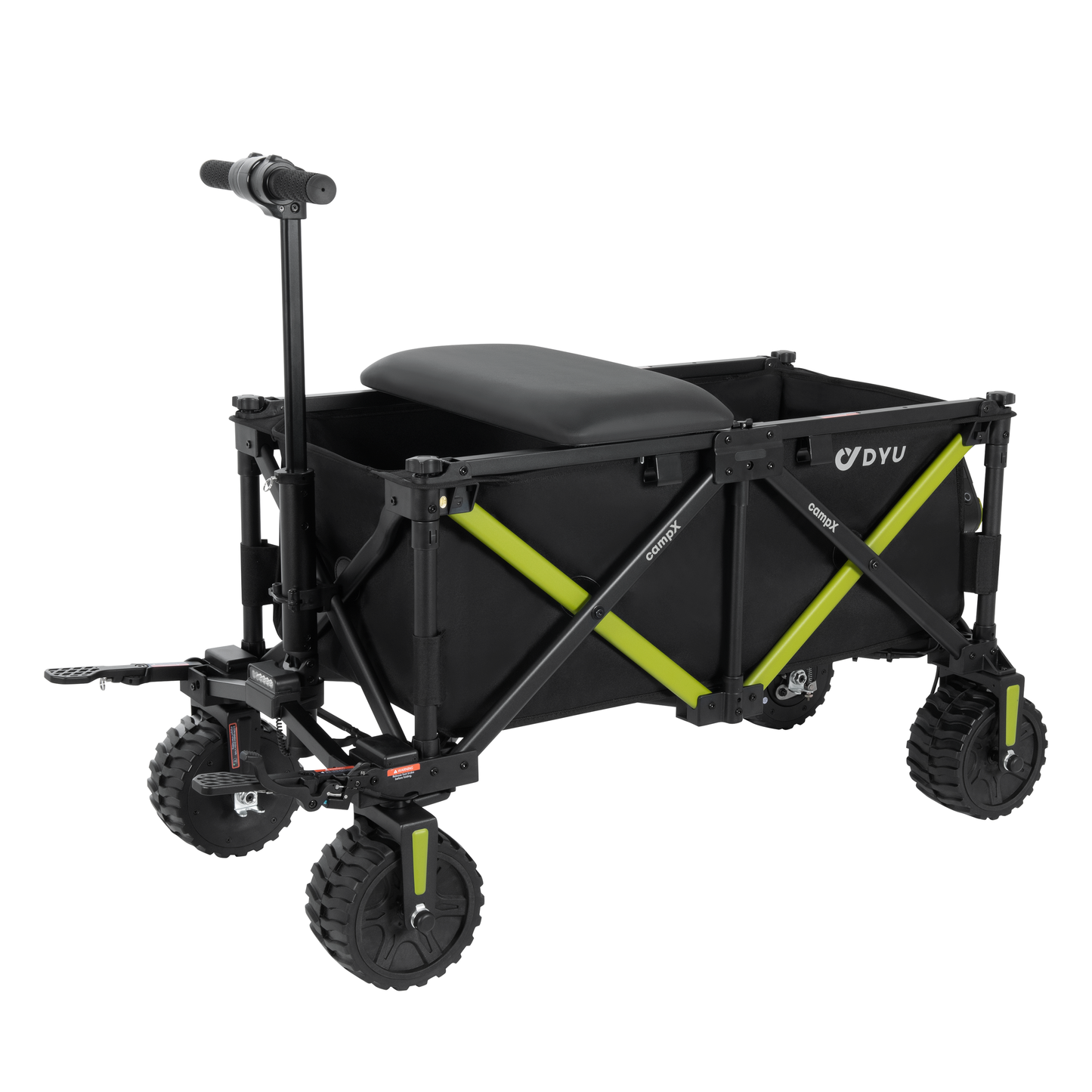 DYU CampX Elektrische Bolderkar met Zitfunctie / 1200W / 350kg