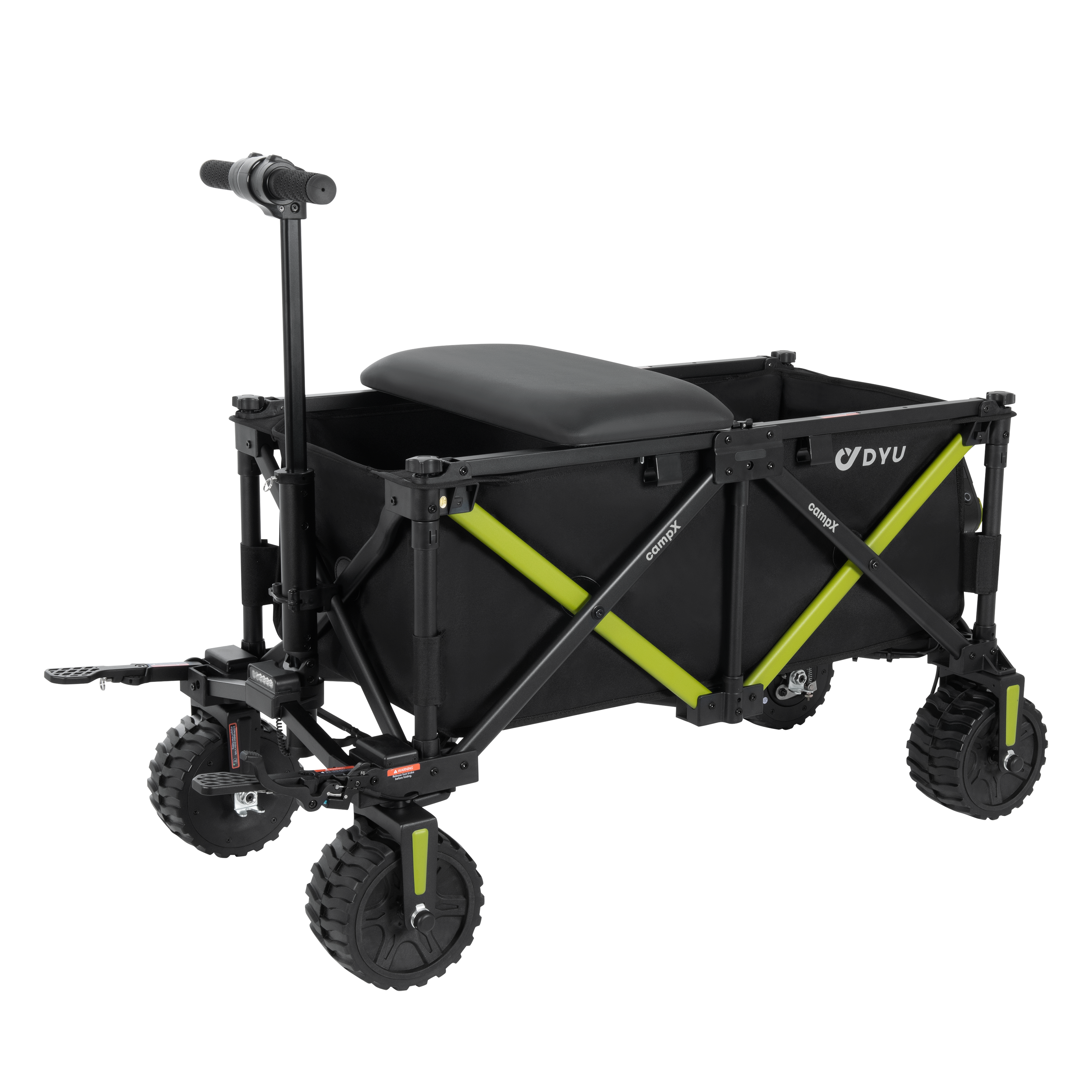 DYU CampX Electric Wagon with Seating Function / 1200W / 350kg