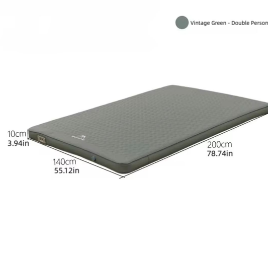 2-persoons Ultralichte Compacte Zelfopblaasbare Luchtmatras 