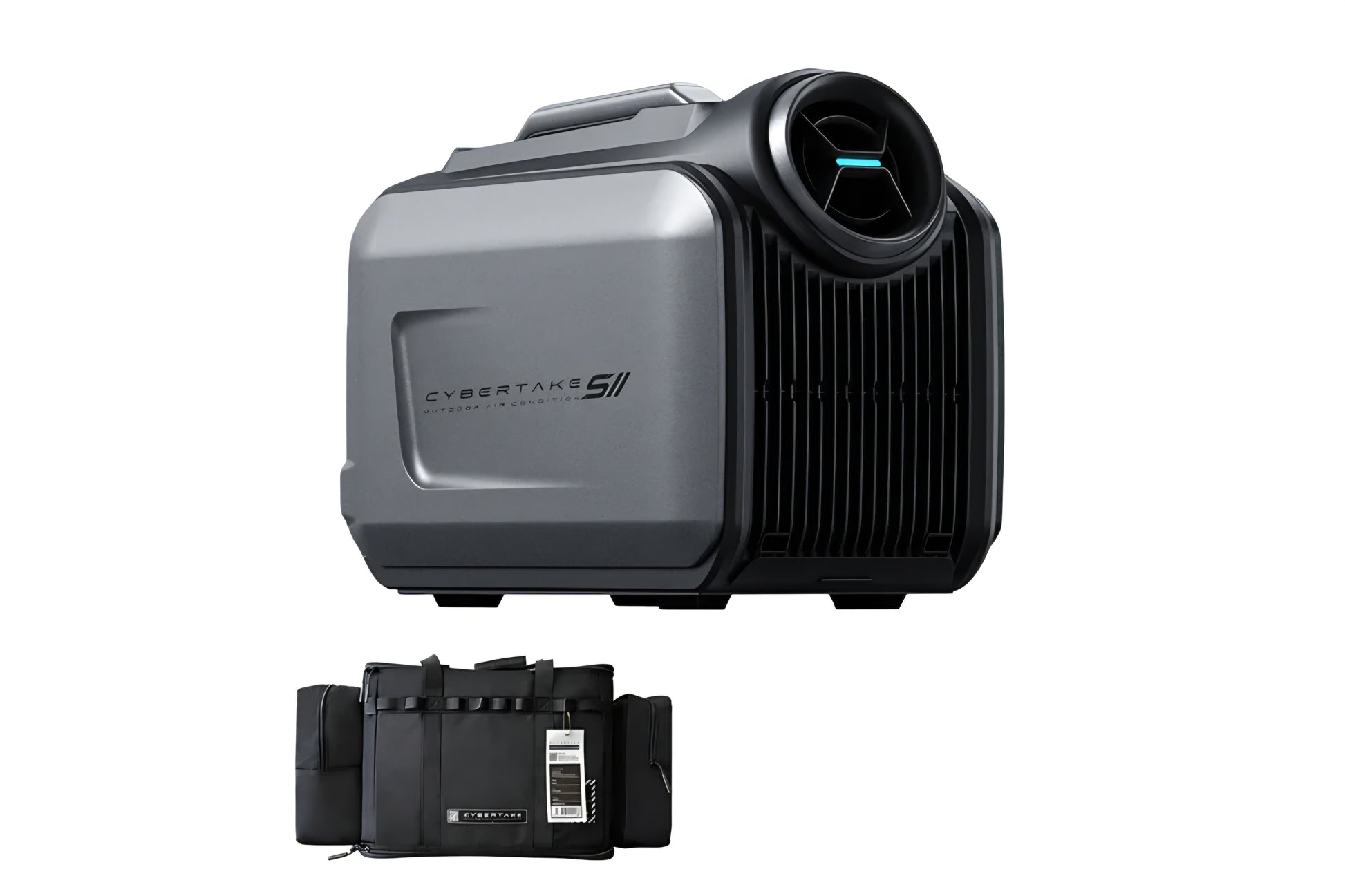 Cybertake S2 Pro Draagbare Airco & Verwarming – 5100BTU Outdoor Airconditioner (12V / 24V / 48V / 230V) + opbergtas S2 pro
